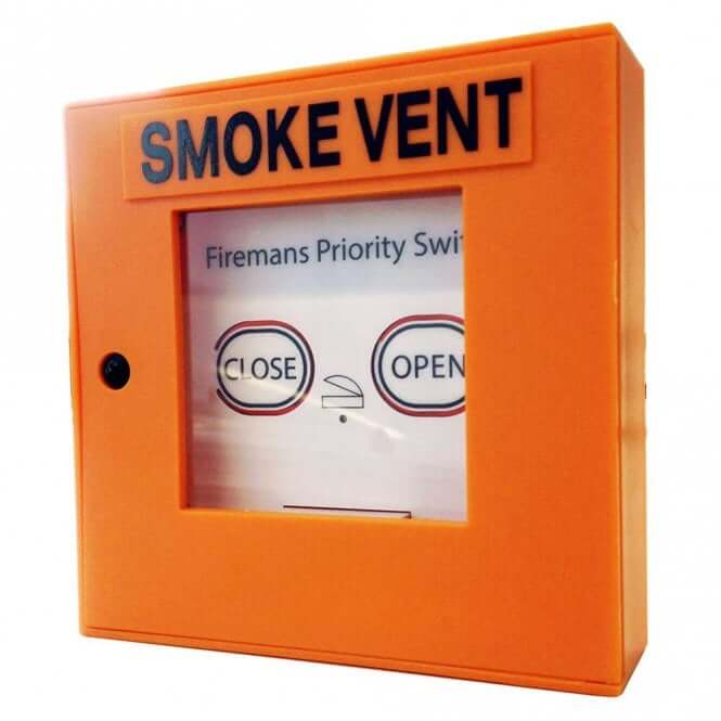 Fire Brigade Priority Switch For AOV Smoke Vent