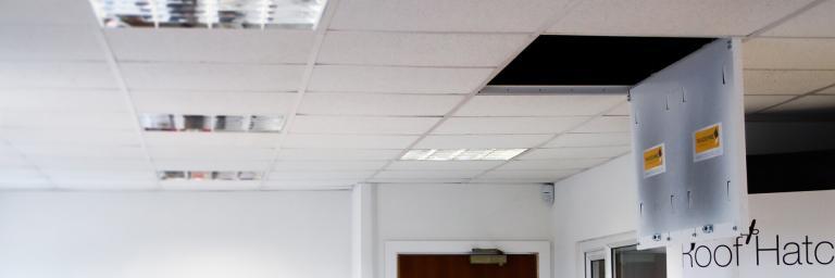Exposed Grid Access Panel